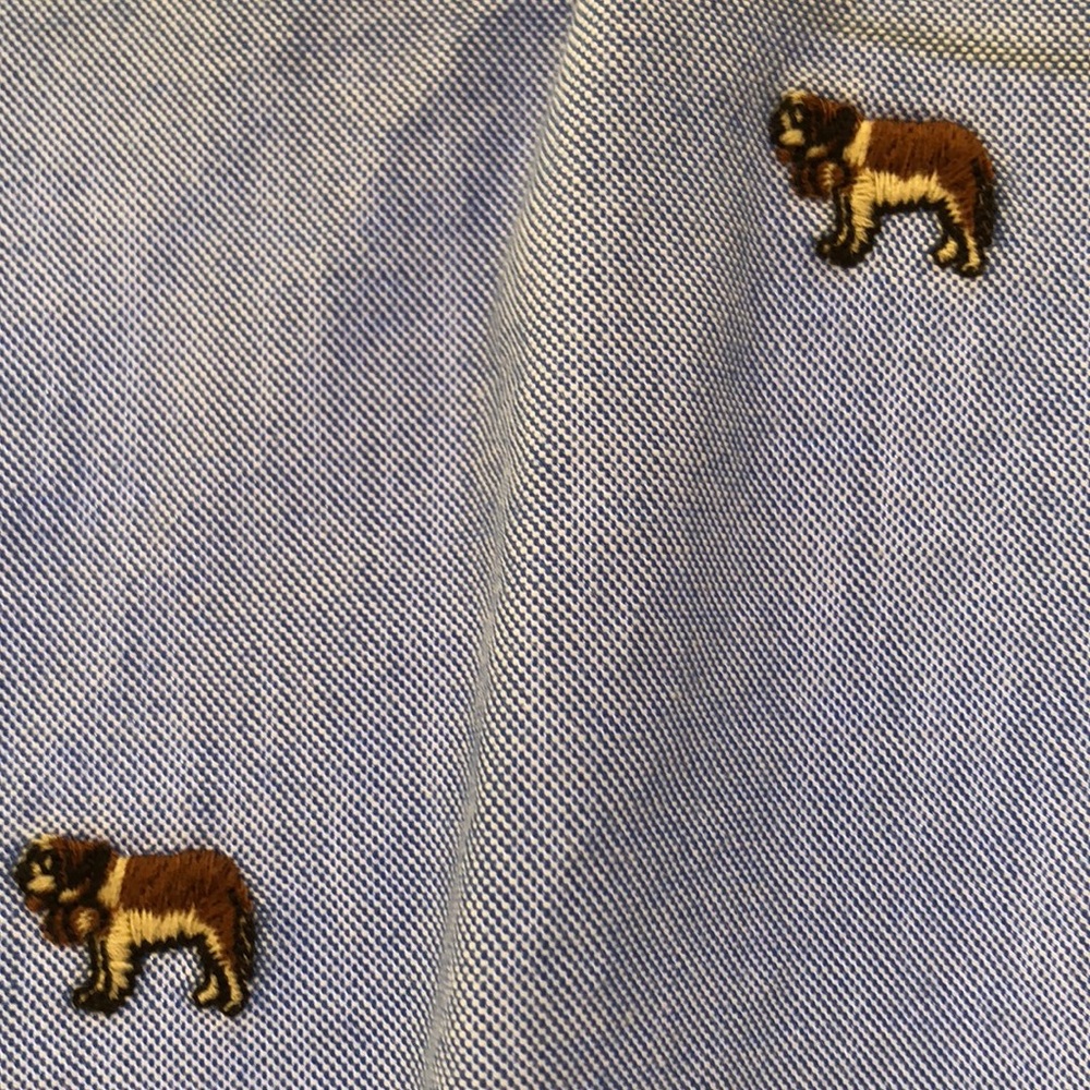 Critter slim fit cotton Oxford shirt